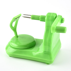 Accessoires de cuisine, éplucheur de pommes multifonctionnel à <span class=keywords><strong>manivelle</strong></span>, éplucheur de fruits en plastique manuel à <span class=keywords><strong>manivelle</strong></span>, éplucheur de pommes commercial - Product Image 1