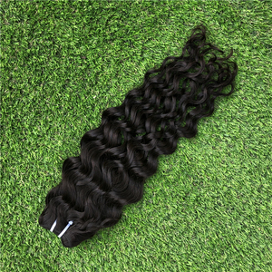 Giá Rẻ Bán Buôn Chưa Qua Chế Biến Trinh Remy Bó 9A Ấn Độ Tóc Weave Loose Xoăn Đôi Sợi Ngang Tóc Nối - Product Image 6