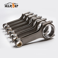 Bielles forgées en acier pour Duratec V6, bielles de connexion en acier pour moteur Ford Zeta signa