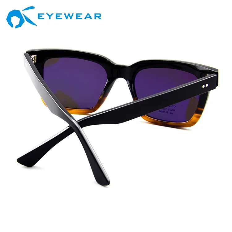 Women Sunglasses China Factory Fashion Italian Sunglasses Men Women Unisex Acetate Eyewear Sunglasses