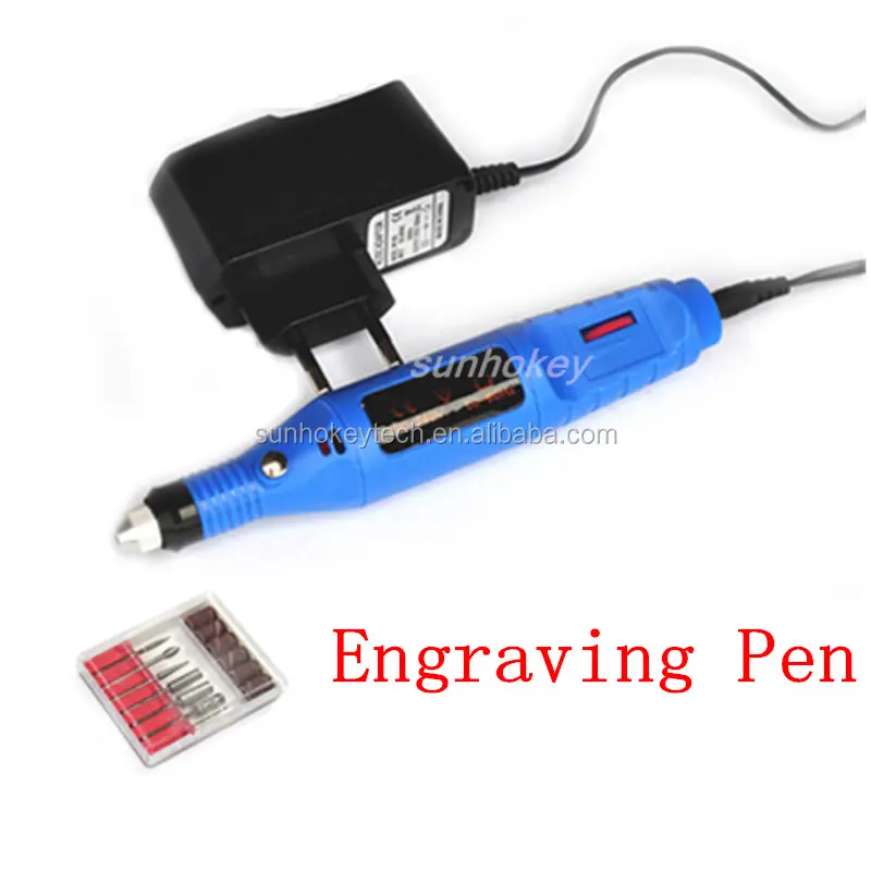 Nova Chegada Funcional 10W Mini Gravura máquina de Gravura caneta Elétrica Escultura/Graver Ferramenta Polimento Pen