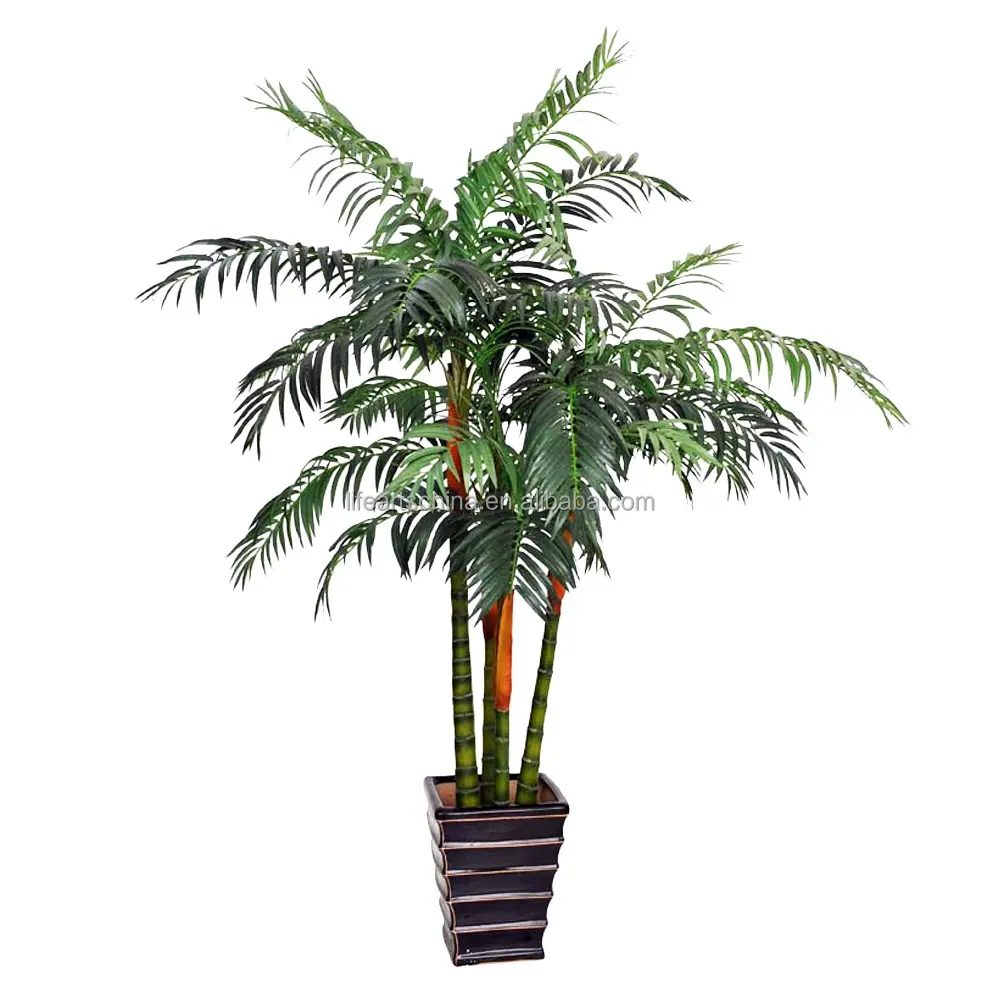 Pianta artificiale 213 centimetri nuovo areca palma albero di palma di plastica