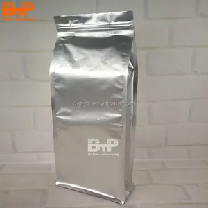 咖啡袋定制印刷聚酯薄膜袋平底侧扣板豆包咖啡包装