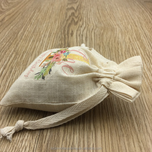 Sacs à chapelet, sacs de baptême ou de communion, pochettes en coton mousseline 3x4 pouces - Product Image 6