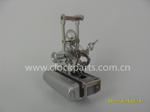 Beautiful Metal Skeleton <strong>Clock</strong> <strong>Movement</strong> Home Decor Desk <strong>Clock</strong> <strong>Insert</strong> Metal <strong>Clock</strong> <strong>Insert</strong> - Product Image 4