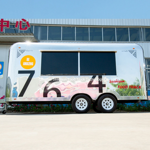 2019 Chine Plus Populaire fourgon sec remorque camion à <span class=keywords><strong>louer</strong></span> camion de nourriture - Product Image 4