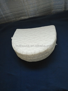 Meilleures ventes oreiller de <span class=keywords><strong>maternité</strong></span> en mousse à mémoire de forme ferme en tissu à air demi-lune avec couverture intérieure - Product Image 3