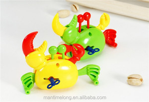 Jouets à remonter pour bébés, <span class=keywords><strong>crabes</strong></span> de dessin animé qui marchent sur le côté, yeux, mains et pieds mobiles, jouets pour enfants, animaux en plastique pour bébés, jouets à remonter - Product Image 3