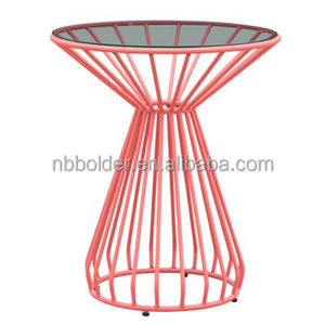 compettive durable de interior al aire libre muebles de jardín de metal alambre de mesa y una silla conjunto <span class=keywords><strong>bistro</strong></span> - Product Image 3