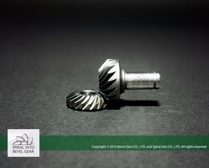 Right <b>Hand</b> Spiral Bevel Gear Transmission New Steel Crown Wheel and Pinion - Product Image 6