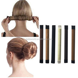 BELLEWORLD-peluca sintética elegante para mujer francesa, herramientas de estilismo de 7 colores, mágica, para cabello, <span class=keywords><strong>donut</strong></span>, <span class=keywords><strong>moño</strong></span> para cabello <span class=keywords><strong>largo</strong></span>, 2021 - Product Image 2