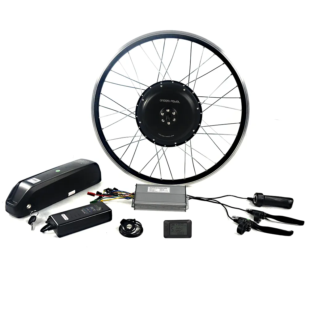 Greenpedel China Elektrische Fiets Kit; 48V 1000W Elektrische Fiets Kit Met Batterij