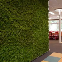 Имитация вертикальных растений ковер искусственная зеленая стена мох для отеля Крытый Декор