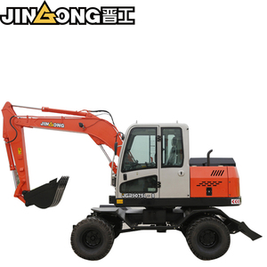 Escavadora Hidráulica Mini com Esteira de Borracha JGM9075L-8 à Venda - Product Image 4
