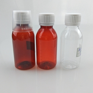 Flacons et étiquettes de sirop contre la toux Actavis Prometh de haute qualité, transparents, pour <span class=keywords><strong>pharmacie</strong></span> médicale, 120 ml, 250 ml, 300 ml, 125 ml - Product Image 1