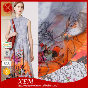 Nóng bán giá rẻ 75D 100% polyester <span class=keywords><strong>crep</strong></span> <span class=keywords><strong>printed</strong></span> poly vải voan - Product Image 1