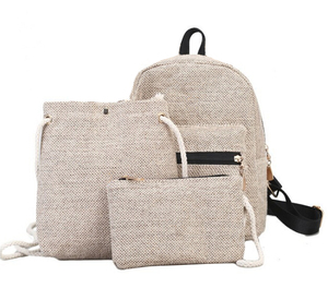 <span class=keywords><strong>Sac</strong></span> à <span class=keywords><strong>dos</strong></span> d'école de mode extérieure <span class=keywords><strong>sac</strong></span> à <span class=keywords><strong>dos</strong></span> en chanvre pour filles femmes - Product Image 2