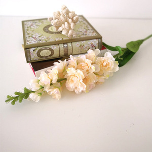 YI WU ZERO vendita calda giacinto artificiale vero tocco di alta qualità fiore di seta artificiale viola per la casa decorazione della festa di nozze - Product Image 6