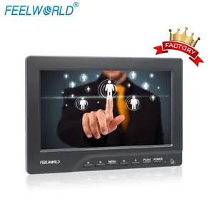 带HDMI输入的FEELWORLD TFT lcd触摸屏7便携式车载显示器