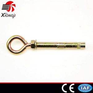Varios Tamaño de Acero Al Carbono Cincado Sujetadores Tornillos Tuercas Tuerca Castillo Ancla De <span class=keywords><strong>La</strong></span> <span class=keywords><strong>Manga</strong></span> - Product Image 4