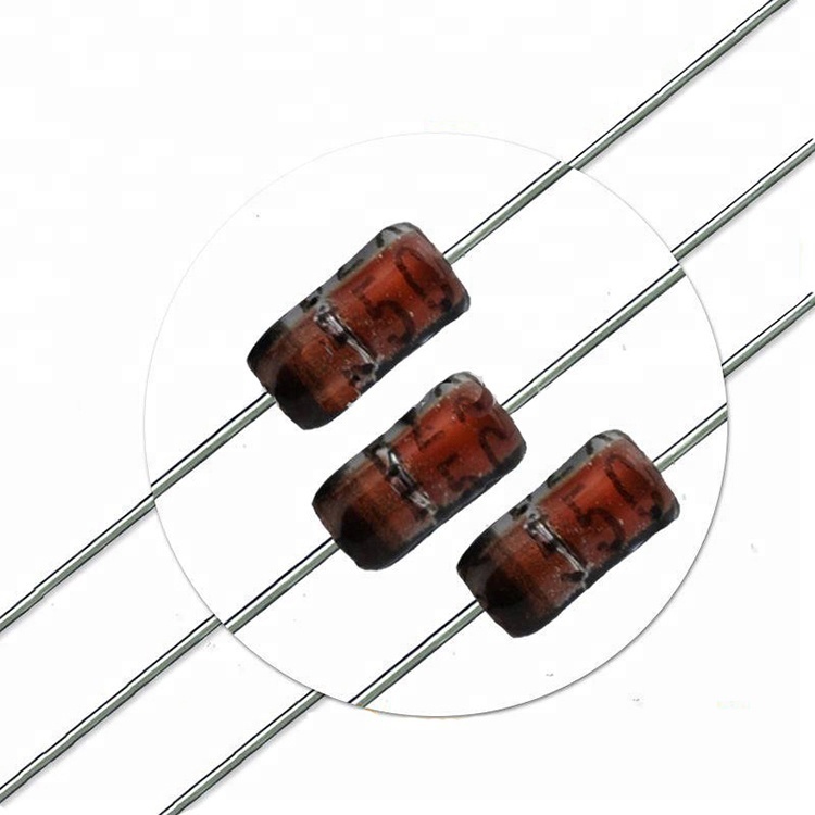 Produktbild von 10x 1N5242B Zener-Diode – 12V, 500mW, DO35, 1µA Leckstrom, Von ON Semiconductor