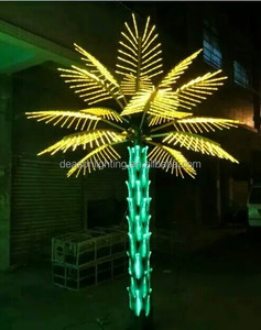 Landscape Lighting Palm <strong>Tree</strong> Lights Outdoor Holiday Lit Palm <strong>LED</strong> <strong>Lighted</strong> <strong>Tree</strong> - Product Image 6