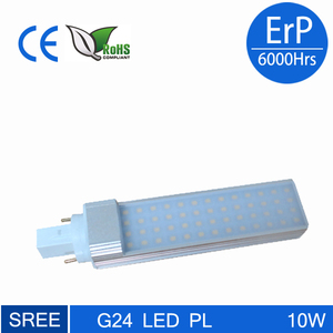 CE& rohs 2pin/4pin 10w presa <span class=keywords><strong>pl</strong></span> e27/g24 condotto da incasso - Product Image 5