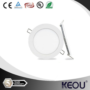 CE RoHS fabricante <span class=keywords><strong>LED</strong></span> Panel <span class=keywords><strong>downlight</strong></span> blanco empotrar redondo circular <span class=keywords><strong>extraplano</strong></span> lámparas 3W 9W 12W 18W focos - Product Image 2
