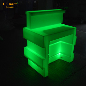 Muebles de Bar Brillantes a Precio Económico, Barra LED Portátil/Barra de Bar con Iluminación LED/Barra de <span class=keywords><strong>Luz</strong></span> LED Portátil para Mostrador - Product Image 3