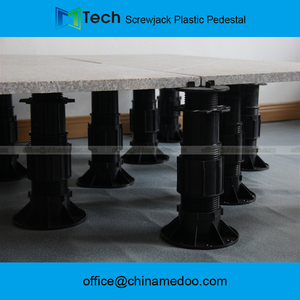 Pedestal ajustable de plástico para exterior planteó piedra y hormigón azulejos - Product Image 2