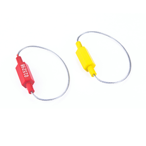 Nhà Sản Xuất Kéo Chặt Chẽ Tự Khóa An Ninh Con Dấu Khóa Container Nhựa Cáp Con Dấu Kéo Chặt Chẽ Dây Khóa Dây Con Dấu - Product Image 2