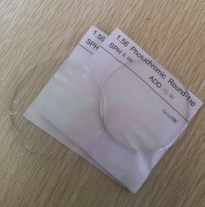 Bán Buôn Chỉ Số Trung Bình 1.56 UV420 Blue Cut <span class=keywords><strong>HMC</strong></span> Round Bifocal Resin Kính Mắt - Product Image 1