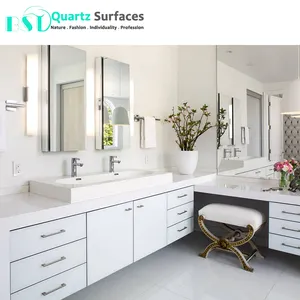 Pedra Quartzo Artificial Super Branco com 93% Quartzo Natural Material Bancada Calacatta Engenharia Quartzo Pedra Laje