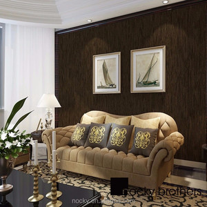 <span class=keywords><strong>Papier</strong></span> <span class=keywords><strong>peint</strong></span> à rayures verticales de couleur unie, tapisserie moderne et à la mode, pour salon, chambre à coucher et TV - Product Image 4