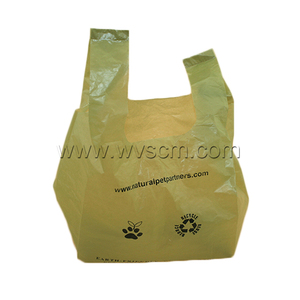 Camiseta estilo biodegradables compostables perro al por mayor bolsa de residuos bolsas de caca de perro - Product Image 5