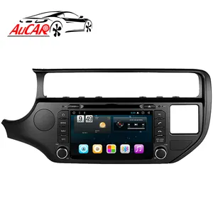 AuCAR 8 "Android 10.0 Dello Schermo di Tocco Car Stereo Lettore Multimediale di Navigazione GPS Unità di Testa Auto Video PX4 Per Kia rio K3 2015 2016