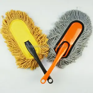 Soft Utility Cleaning Brush Counter Duster for Couch, Sofa, Table, Chair,  Bed, Car, Cloth with Multicolor Handle and Soft Microfiber Bristles