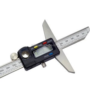 Chất Lượng Cao 0-150Mm 6 "Metric Kỹ Thuật Số Độ Sâu <span class=keywords><strong>Vernier</strong></span> Caliper Micromet Thép Không Gỉ Điện Kỹ Thuật Số Độ Sâu Đo - Product Image 4