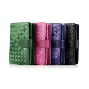 China Supplier High Quality Long Ladies Genuine Leather Wallet for Women