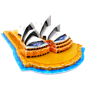 Đồ Chơi Xếp Hình 3D Xây Dựng Giáo Dục, Đồ Chơi Hoạt Hình Tự Làm Cho Trẻ Em Bán Chạy - Product Image 1