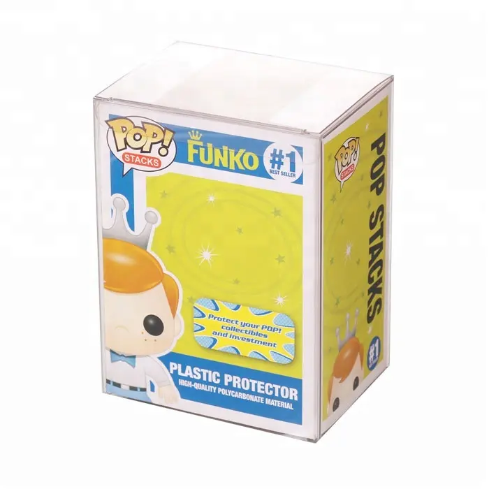 Aangepaste Pet Pp Pvc Clear Plastic Protector Case Voor Funko Pop