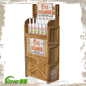 Support d'affichage promotionnel personnalisable pour les magasins avec montage facile, support d'affichage en bois, support d'affichage pour magasin - Product Image 3