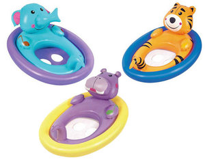 Flotador Inflable de PVC con Diseño de Animales para Bebés, Asiento Flotante para Piscina y <span class=keywords><strong>Playa</strong></span>, Juguete Inflable con Forma de Animal para Montar - Product Image 1
