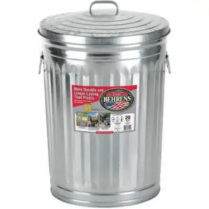 31-Gallon Trash Can with Lid garbage incinerator