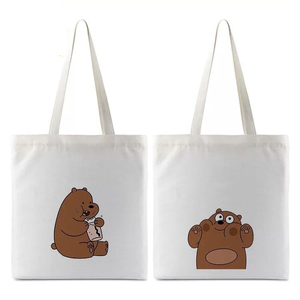 <span class=keywords><strong>Shoper</strong></span> Tote <span class=keywords><strong>bolso</strong></span> DIY no mínimo prnt su diseño de alta calidad bajo precio sublimación bolsa de algodón - Product Image 3