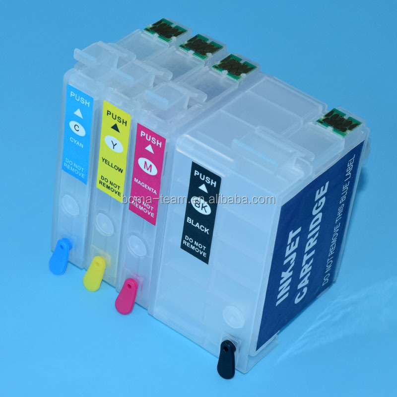 T252XL T2521-T2524 Refillable патрон чернил для принтера Epson рабочей силы WF-3620 WF-3640 WF-7110 WF-7610 WF-7710 WF-7720 принтер с ARC