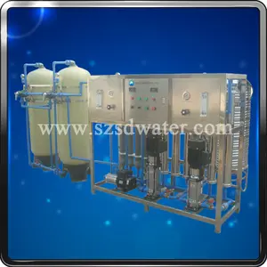 Shine Dew 2T/H máquina de producción de agua pura ro/tratamiento de agua potable
