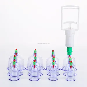 Vuoto massaggio tazze coppettazione hijama tazze pull out vacuum apparato