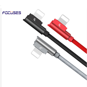 1 2 3 m câble de recharge Les Deux Côtés L Forme USB câble D'éclairage pour <span class=keywords><strong>iPhone</strong></span> <span class=keywords><strong>8</strong></span> x <span class=keywords><strong>chargeur</strong></span> câble - Product Image 1