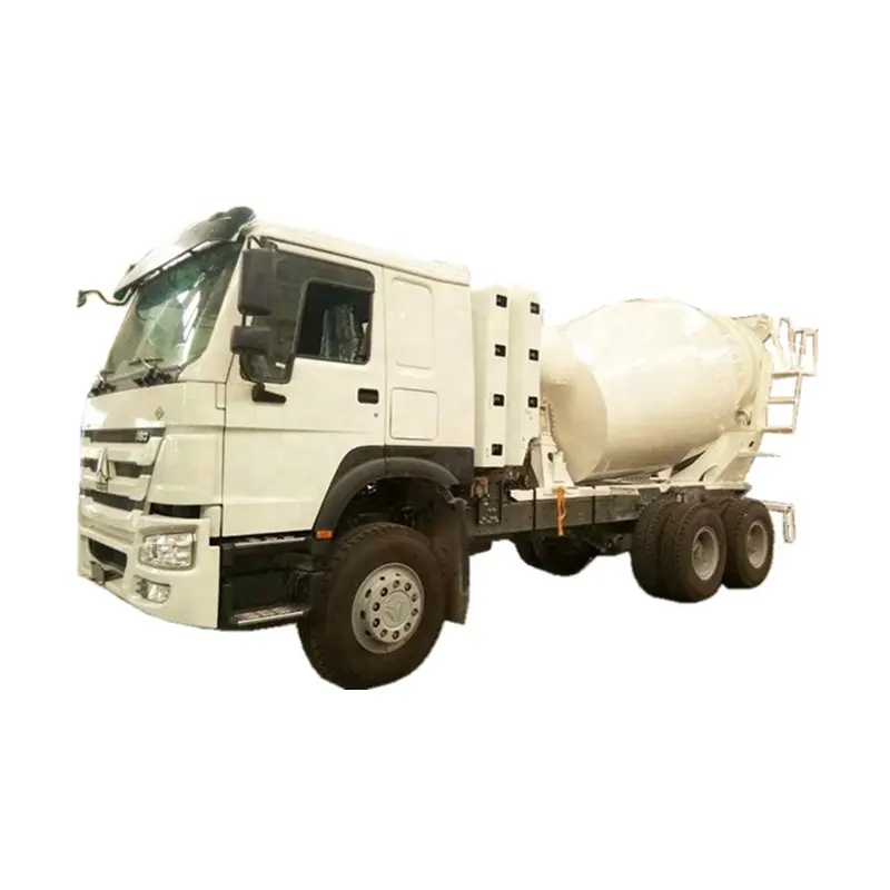 zhongqi sino HOWO 6x4 10cubic meter CNG or LNG engine concrete transportation cement transit mixing truck hot sales